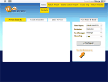Tablet Screenshot of istanbulsupershuttle.com